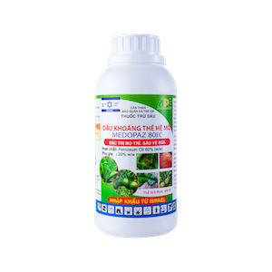 THUỐC TRỪ SÂU MEDOPAZ - DẦU KHOÁNG THẾ HỆ MỚI ĐẶC TRỊ SÂU VẼ BÙA